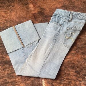 Kimes Ranch Light Blue Flare Jeans